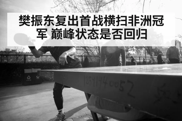 樊振东复出首战横扫非洲冠军 巅峰状态是否回归